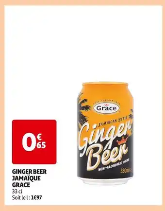 Auchan Supermarché Grace Ginger Beer Jamaïque offre