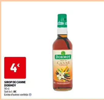 Auchan Supermarché DORMOY Sirop de canne vanille offre