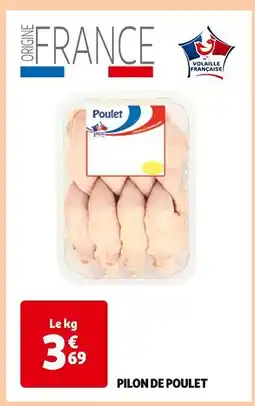 Auchan Supermarché Pilon de Poulet offre