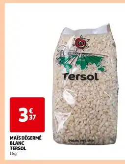 Auchan Tersol Maïs Dégermé Blanc offre