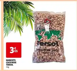 Auchan TERSOL Haricots coco rose offre