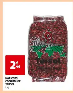 Auchan Tersol Haricots Coco Rouge offre