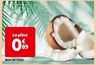 Auchan Supermarché Noix de coco offre