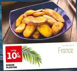 Auchan Banane Plantain offre