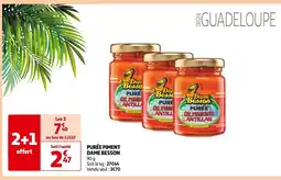 Auchan Dame Besson Purée Piment offre