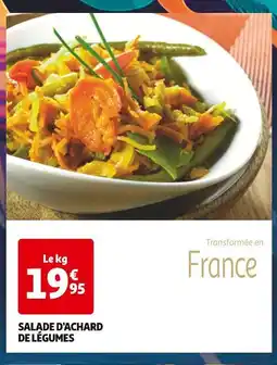 Auchan Salade d'Achard de légumes offre