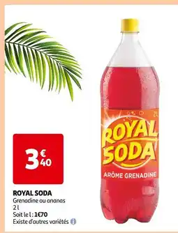 Auchan Royal soda offre