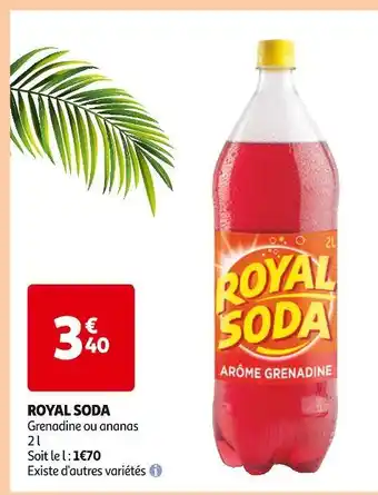 Auchan Royal soda offre