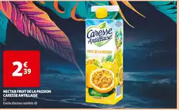 Auchan Caresse Antillaise Nectar Fruit de la Passion offre