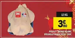 Supeco DUC Poulet jaune/blanc offre