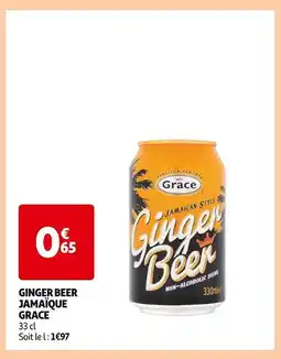 Auchan Grace Ginger Beer Jamaïque offre