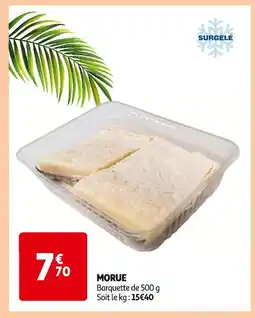 Auchan Morue offre