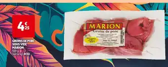 Auchan MARION Groins de porc sous vide offre