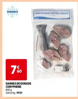 Auchan Darnes de dorade coryphene offre