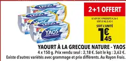 Supeco Nestlé Yaourt à la grecque nature offre