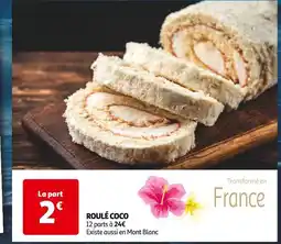 Auchan Roulé coco offre