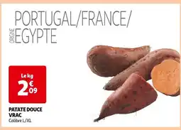 Auchan Patate douce vrac offre