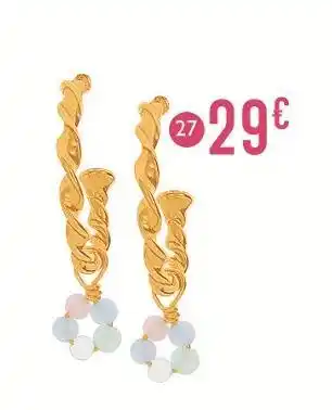 E.Leclerc Boucles d'oreilles offre