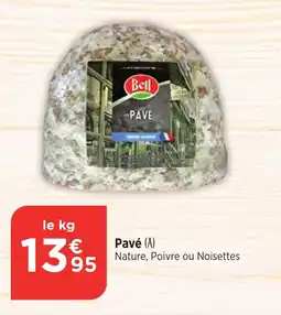 Bi1 Pavé Nature, Poivre ou Noisettes offre