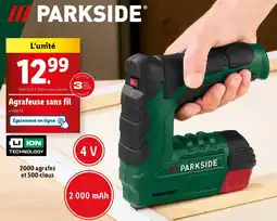 Lidl Parkside Agrafeuse sans fil offre