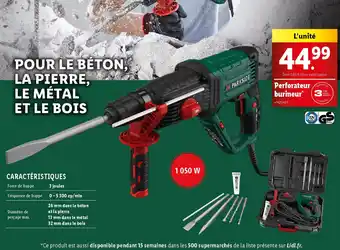 Lidl Perforateur burineur offre