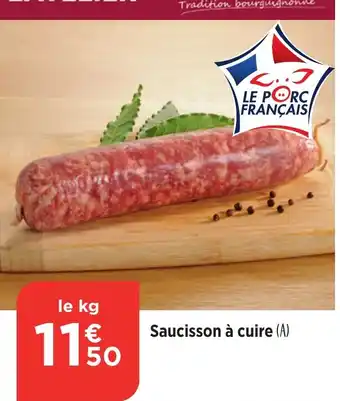 Bi1 Saucisson à cuire offre