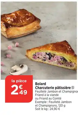 Bi1 Bolard Charcuterie pâtissière offre