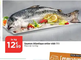 Bi1 Saumon Atlantique entier vidé offre