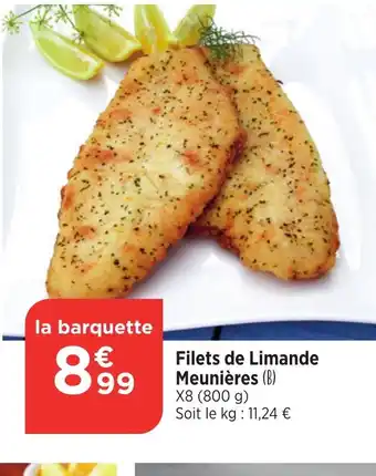 Bi1 Filets de Limande Meunières offre