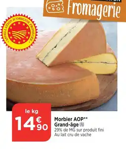 Bi1 Morbier AOP Grand-âge offre