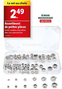 Lidl Parkside assortiment de petites pieces offre