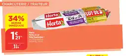 Bi1 HERTA Tarte en or Pate Feuilletée offre