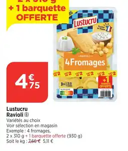 Bi1 LUSTUCRU Ravioli offre