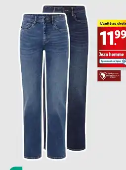 Lidl Livergy jean homme offre