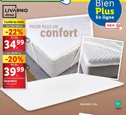 Lidl Surmatelas offre