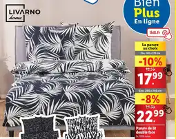 Lidl Livarno home parure de lit double face offre