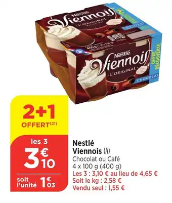 Bi1 Nestlé Viennois offre