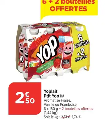 Bi1 YOP Yoplait Ptit offre