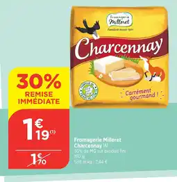 Bi1 Fromagerie Milleret Charcennay offre