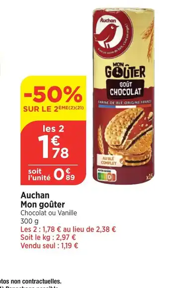 Bi1 Mon goûter offre