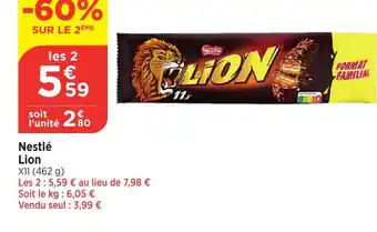 Bi1 LION Nestlé offre