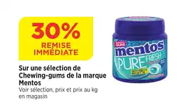 Bi1 Sur une sélection de Chewing-gums de la marque offre