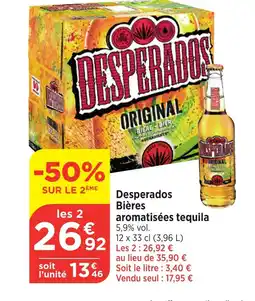 Bi1 DESPERADOS Bières offre