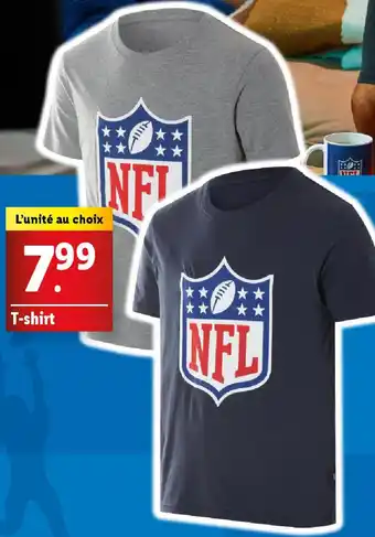 Lidl Nfl t shirt offre