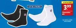 Lidl Chaussettes nfl offre