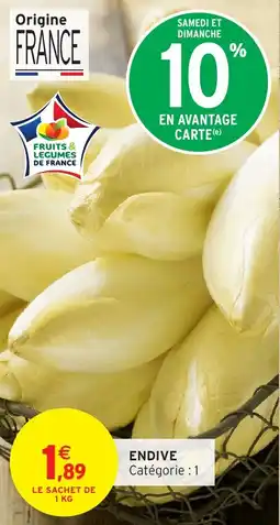 Intermarché Endive offre