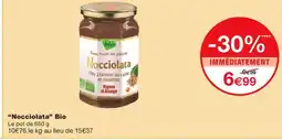 Monoprix NOCCIOLATA Bio offre