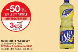 Monoprix LESIEUR Huile Isio 4 offre