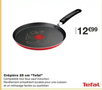 Monoprix TEFAL Crêpière offre