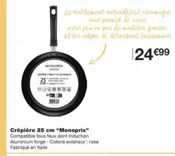 Monoprix Crêpière offre